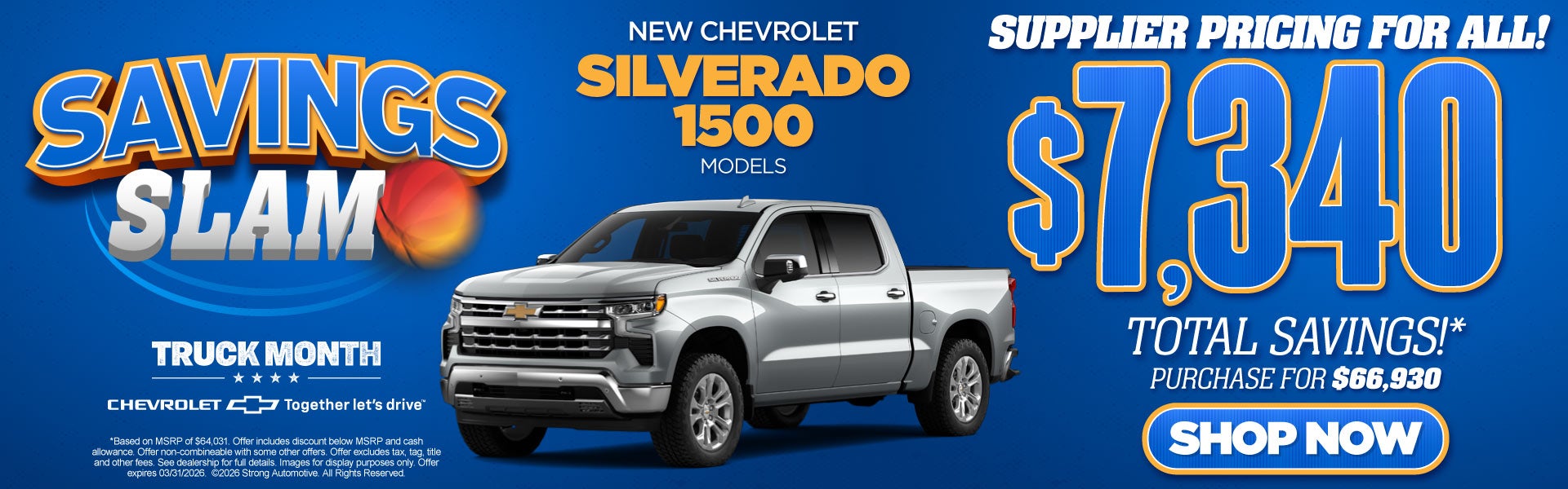New Chevrolet Silverado 1500 Models 	"Supplier Pricing for A