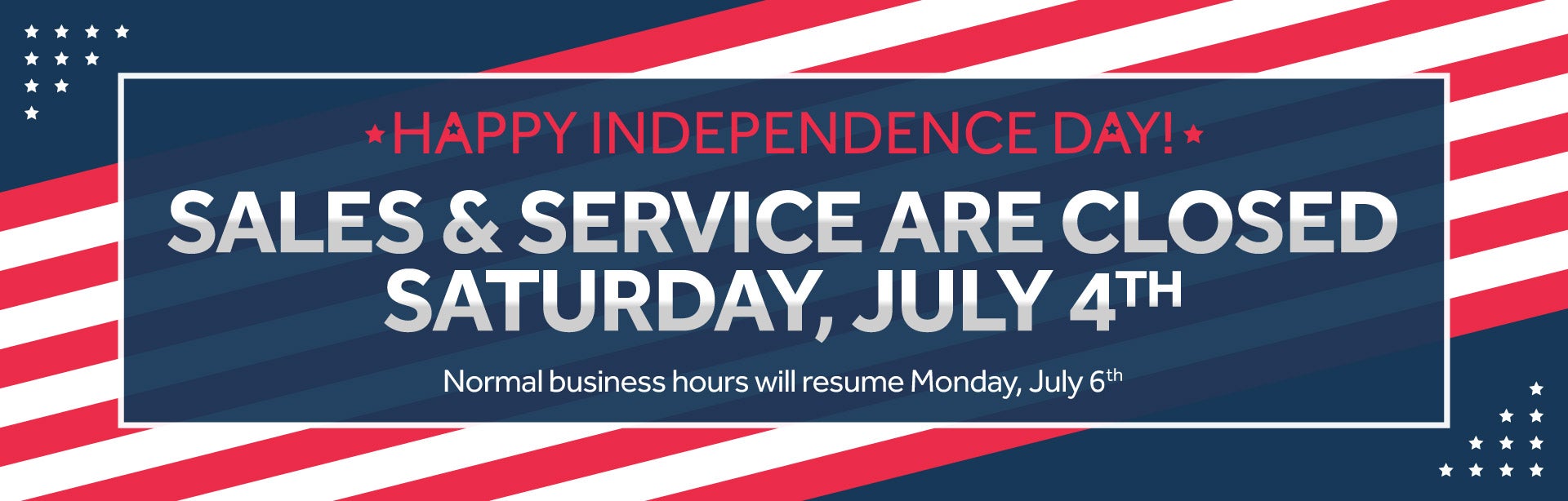 Closed July 4